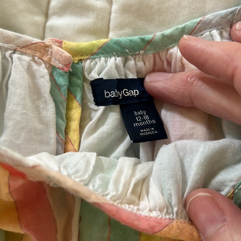 Baby Gap Multi Color Dress - Picture 4 of 6